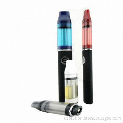E-cigarette Kit, 2 Pieces Atomizers, Batteries, 1 Piece USB Charger, Adapter, USB Wall Charger